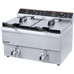 Фритюрница электрическая Airhot EF10T, 10T С КРАНОМ