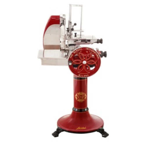 Слайсер BERKEL FLYWHEEL (VOLANO) B116 на подставке красный