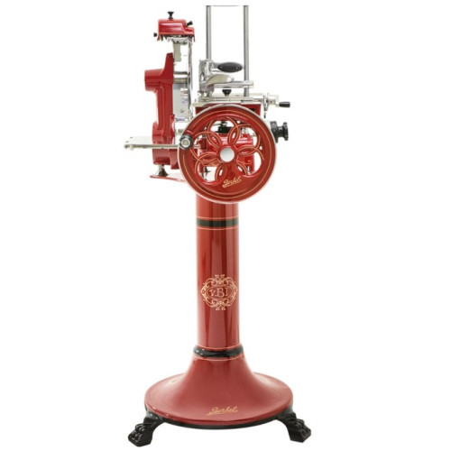 Слайсер BERKEL FLYWHEEL (VOLANO) B2 на подставке красный
