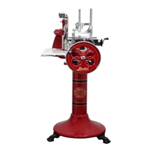 Слайсер BERKEL FLYWHEEL (VOLANO) B3 на подставке красный