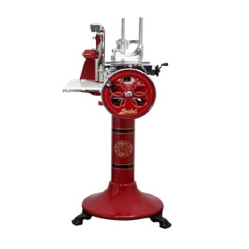 Слайсер BERKEL FLYWHEEL (VOLANO) P15 на подставке красный