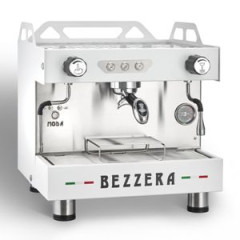 Кофемашина автомат BEZZERA MODA DE 1GR белая, экономайз, подсвет 1фаза