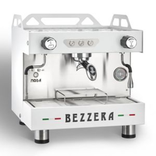 Кофемашина автомат BEZZERA MODA DE 1GR белая, экономайз, подсвет 1фаза
