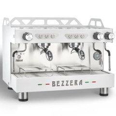 Кофемашина автомат BEZZERA MODA DE 2GR белая, экономайз, подсвет мультифазная