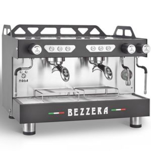 Кофемашина автомат BEZZERA MODA DE 2GR черная матовая, экономайз, подсвет мультифазная