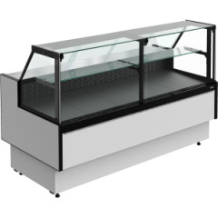 Витрина холодильная Carboma GC95 SM 1,8-1 с боковинами (версия 2.0) (9006-9005)