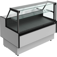 Витрина универсальная Carboma GC95 SV 1,5-1 с боковинами (версия 2.0) (9006-9005)