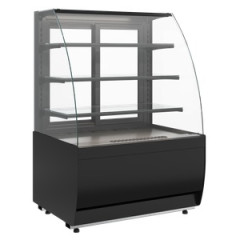 Витрина холодильная Carboma K70 VM 0,9-1 LIGHT (версия 2.0) (9005)