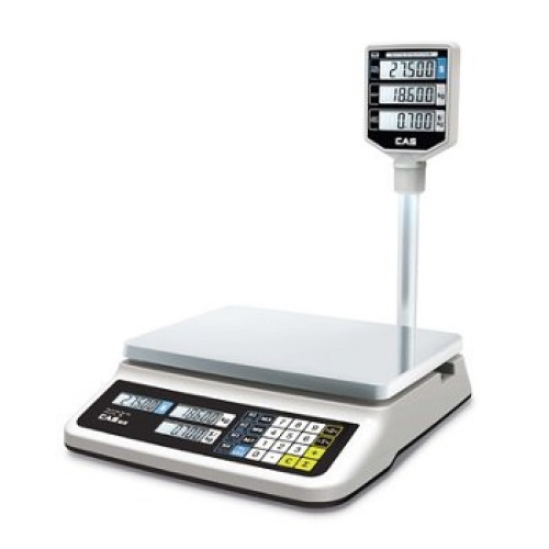 Весы электрические торговые CAS PR-15 P (LCD, II) с USB разъемом