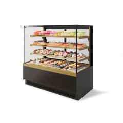 Витрина кондитерская CHILZ VETE II KUB 130 золото/коричневый/крашеная (NS-8.V1036.BN23219)