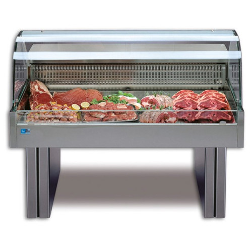 Витрина холодильная TECFRIGO SHOPPING 2700 COLD нерж., ножки