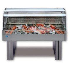 Витрина холодильная TECFRIGO SHOPPING 2000 COLD нерж., ножки