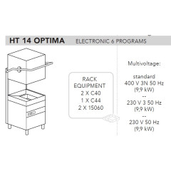 Машина посудомоечная DIHR HT 14 OPTIMA