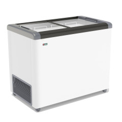 Ларь морозильный Frostor GELLAR FG 350 с прямое стекло серый (пропан)