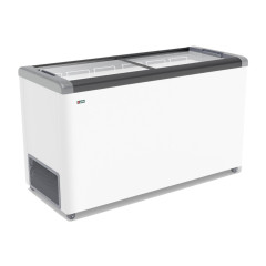 Ларь морозильный Frostor GELLAR FG 500 с прямое стекло серый (пропан)