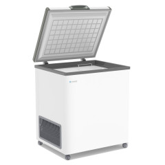 Ларь морозильный FROSTOR F 215 S белый (серая рамка) STANDART (пропан)