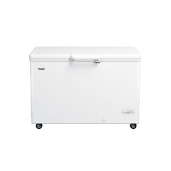 Ларь морозильный HAIER HCE380RFC с глухой крышкой