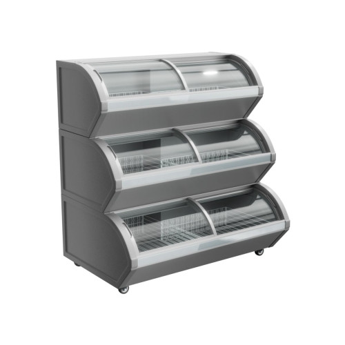 Ларь морозильный трехъярусный HAIER HFR-HM400