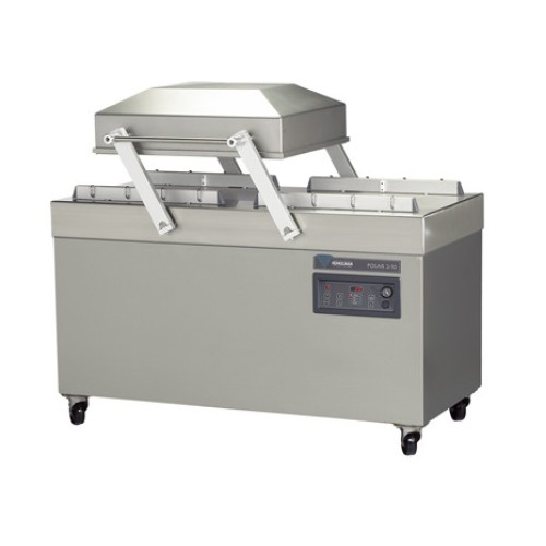 Упаковщик вакуумный двухкамерный HENKELMAN POLAR 2-50, газонаполнение/запайка-обрезка
