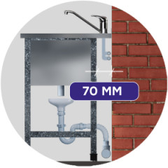 Ванна моечная Abresto НВМБ-2-10060 (1000х600х870)