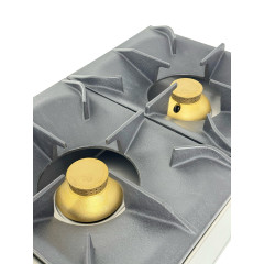 Плита газовая 2 конфорочная встраиваемая 700 серии APACH CHEF LINE SLDIG7RG4