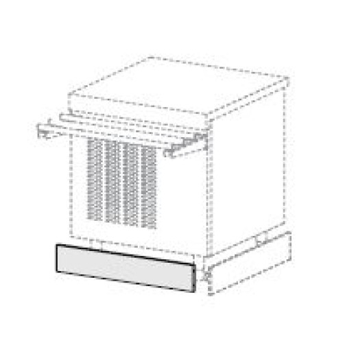 Плинтус фронтальный SELF 700 APACH CHEF LINE L987804400