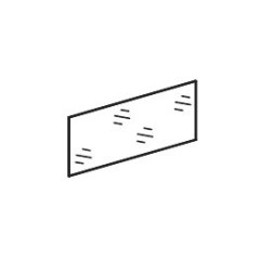 Стекло фронтальное SELF 700 APACH CHEF LINE L960700150