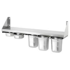 Держатель для гастроемкостей Assum ПГ-10/3 (900х330х40) (GN 1/6 - 5 шт)