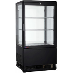 Витрина холодильная настольная COOLEQ CW-58 BLACK