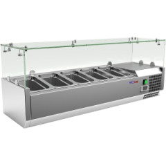 Витрина холодильная настольная COOLEQ VRX 1200/330