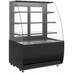 Витрина холодильная Carboma K70 VM 1,3-1 LIGHT (версия 2.0) (9005)