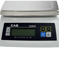 Весы электрические порционные CAS SW-10W (DD) два дисп