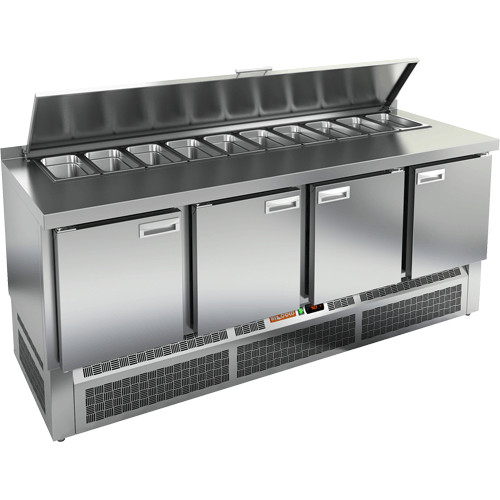 Стол для салатов HICOLD SLE1-1111GN (1/3) КРЫШКА