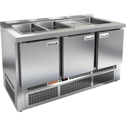 Стол для салатов HICOLD SLE3-111GN БЕЗ КРЫШКИ