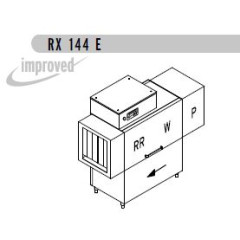 Машина посудомоечная DIHR RX 144 E sx, dde, hr10, dr64/деление 2 части