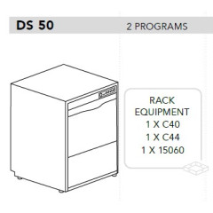 Машина посудомоечная DIHR DS 50, DDE, XP
