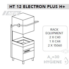 Машина посудомоечная DIHR HT 12 ELECTRON PLUS h, ps, спец.ножки морская версия 400В/3Ф/50ГЦ без нейтральная