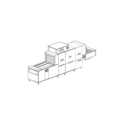 Машина посудомоечная DIHR QX 246 AS6 DX, DRF69, XP/3 части