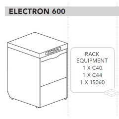 Машина посудомоечная DIHR ELECTRON 600, PS