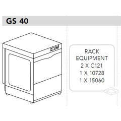 Машина стаканомоечная DIHR GS 40, DDE, PS, XP