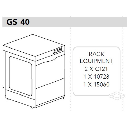 Машина стаканомоечная DIHR GS 40, DDE, PS, XP
