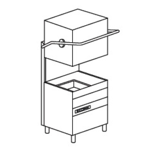 Машина котломоечная DIHR LP1 MAXXI PLUS LIFT