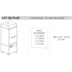 Машина котломоечная DIHR LP1 S8 HR PLUS, DDE, PS
