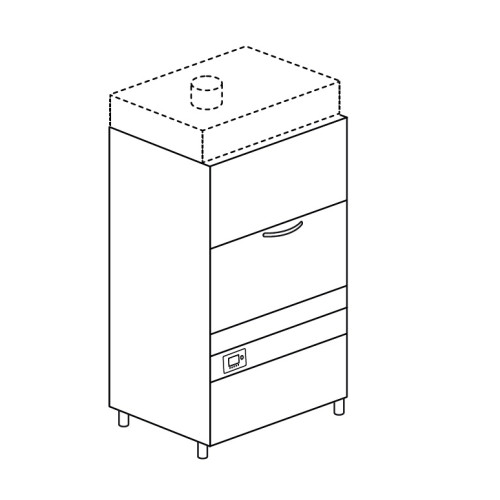 Машина котломоечная DIHR LP3 S HR PLUS ELETTRONICA, DDE, PS
