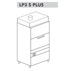 Машина котломоечная DIHR LP3 S PLUS ELETTRONICA, DDE, PS