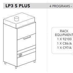 Машина котломоечная DIHR LP3 S PLUS ELETTRONICA, XP, DDE