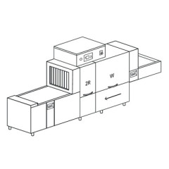 Машина для мойки ящиков DIHR LX 501 DX, HRF10