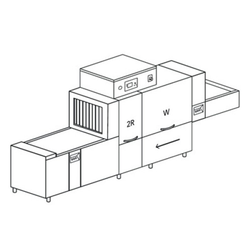 Машина для мойки ящиков DIHR LX 501 DX, HRF10