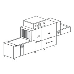 Машина для мойки ящиков DIHR LX 501 DX, XP
