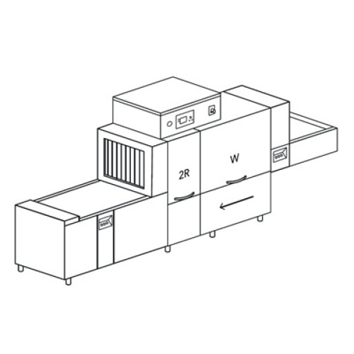 Машина для мойки ящиков DIHR LX 501 DX, XP
